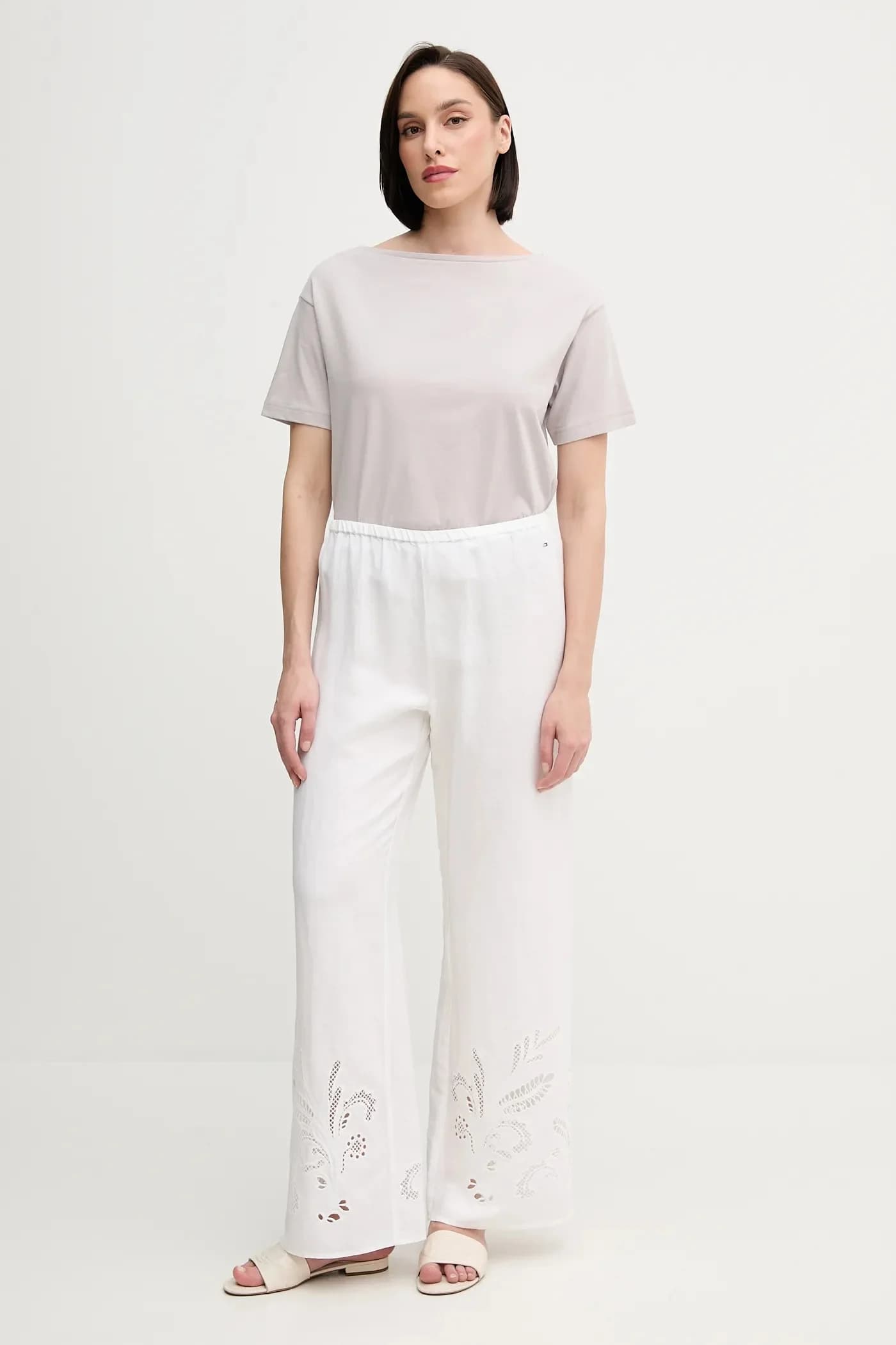 Льняные брюки - фото 2