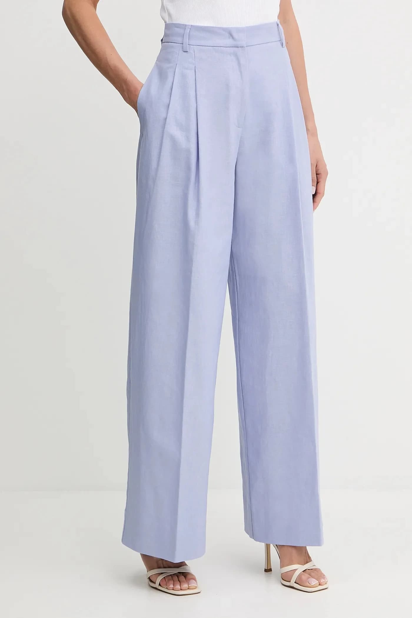 Льняные брюки