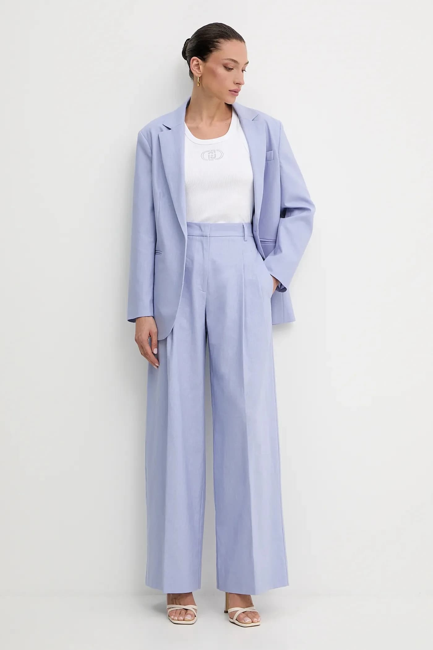 Льняные брюки - фото 2