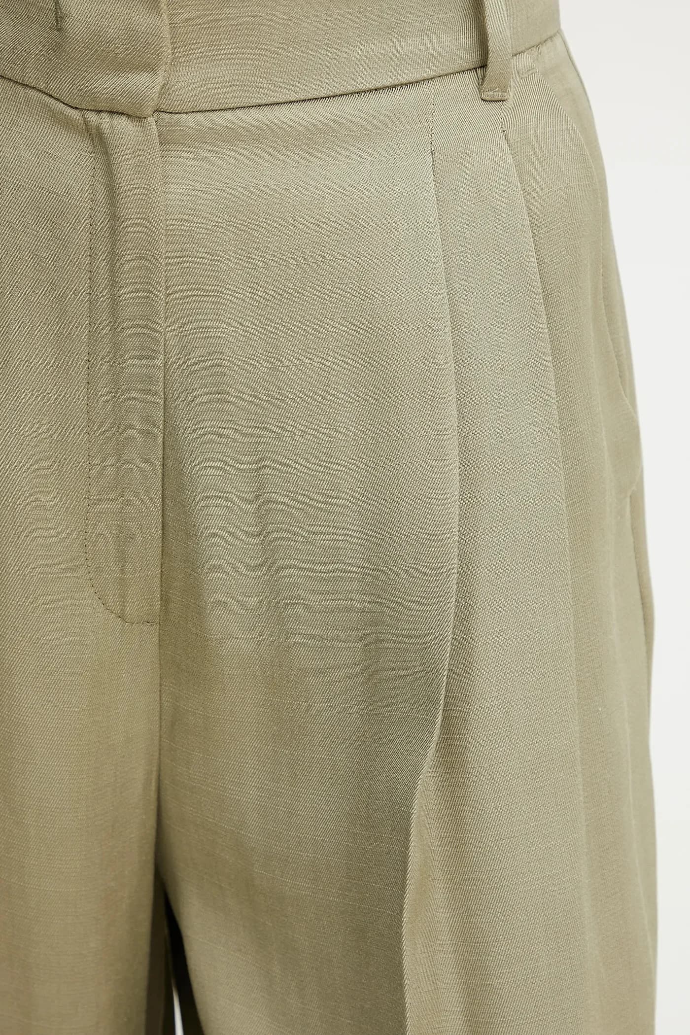 Брюки Emme из смесового льна Marella - фото 4