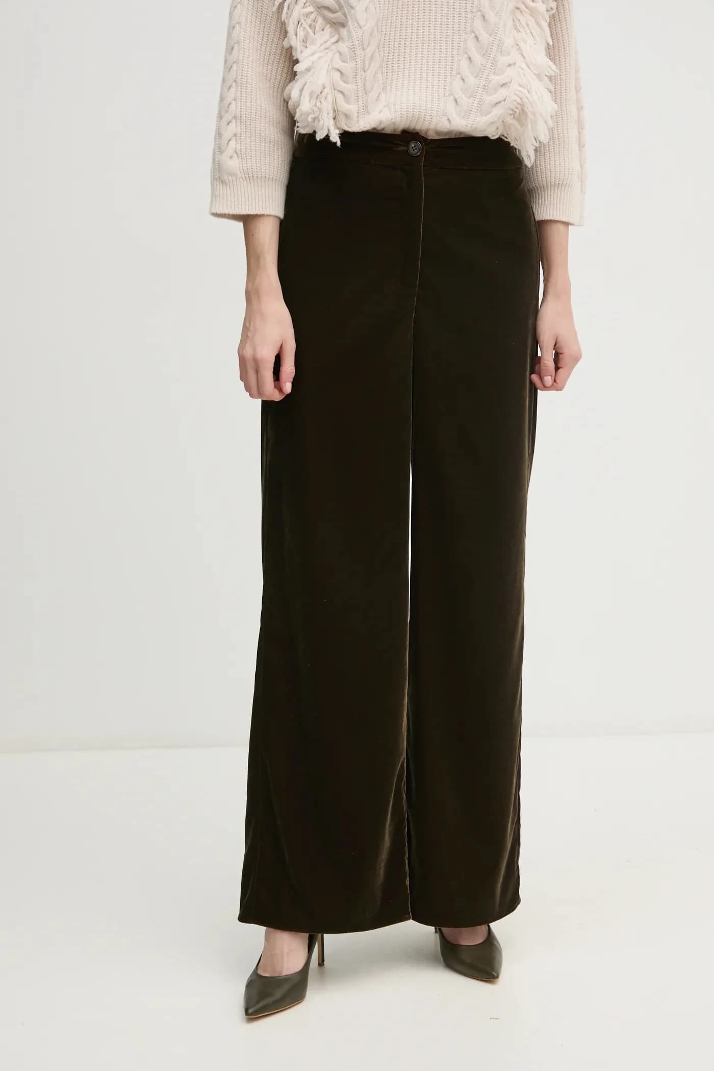 Велюровые брюки