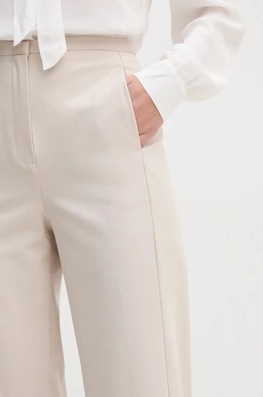 Брюки из смесовой шерсти - фото 4