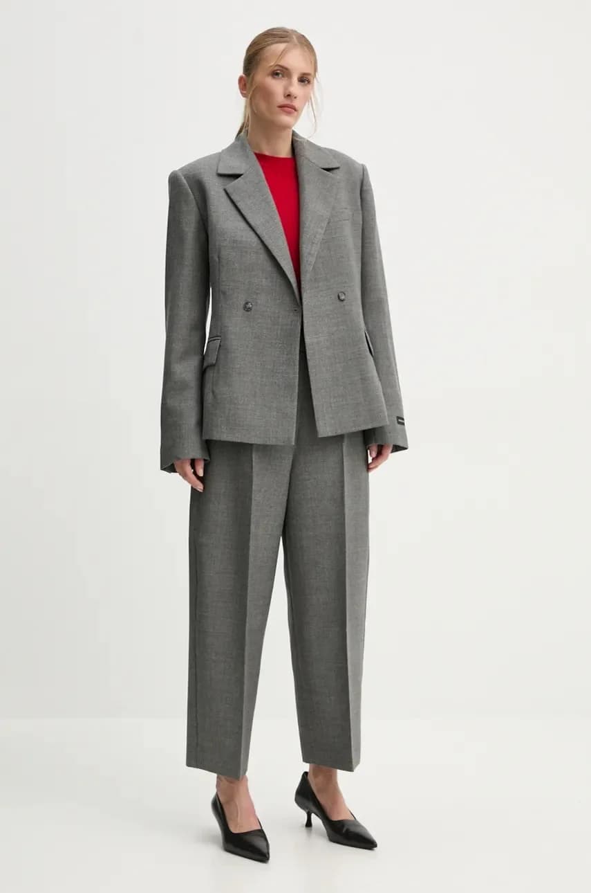 шерстяные брюки Olsen - фото 2