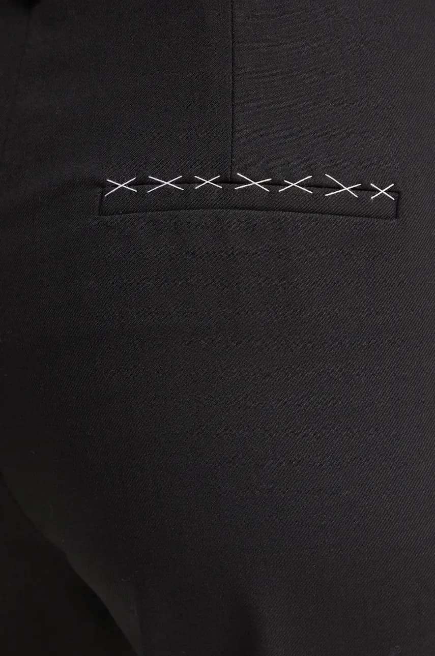 Брюки из смесовой шерсти - фото 4