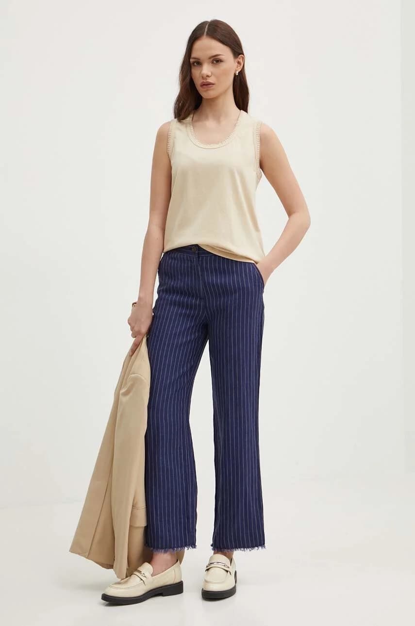 Льняные брюки - фото 2