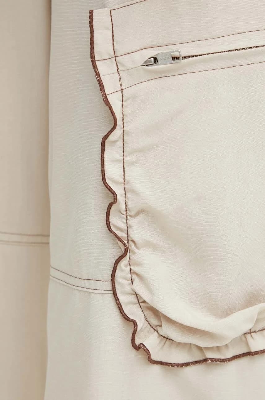 Брюки из смесового льна Résumé от ApolloRS - фото 4