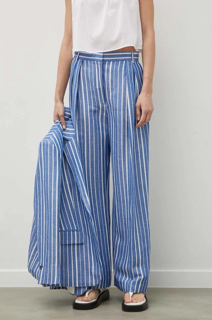 Льняные брюки - фото 4