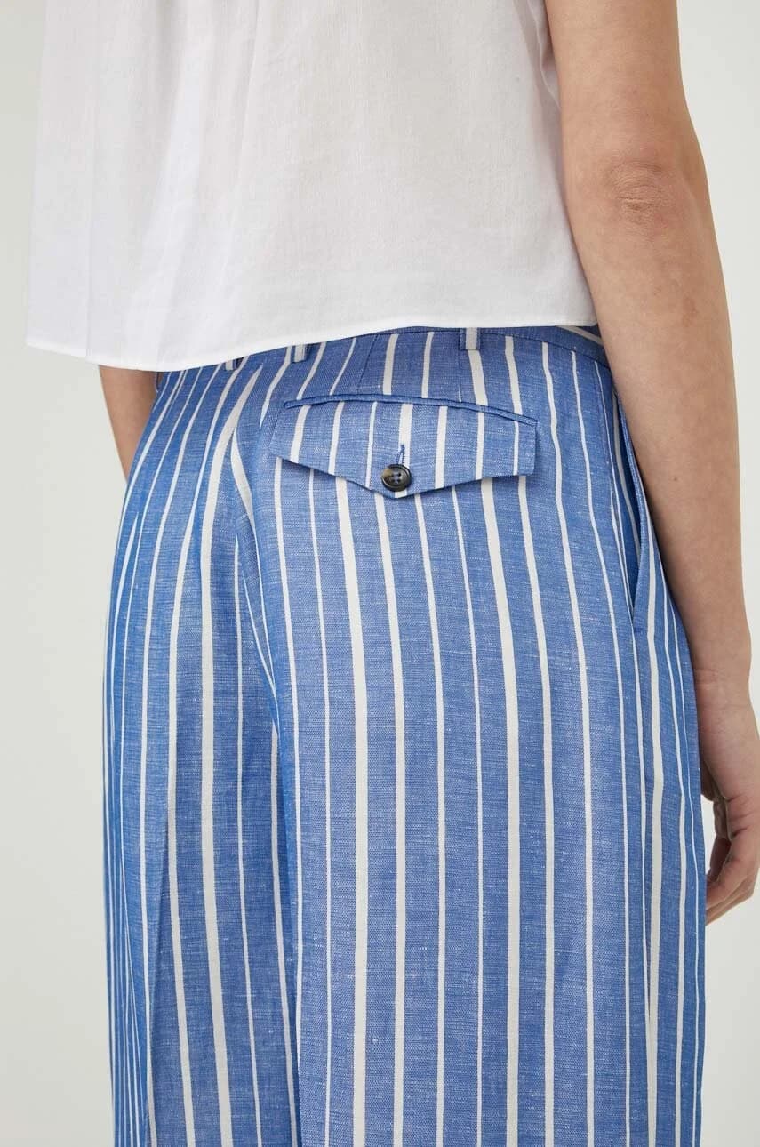 Льняные брюки - фото 5