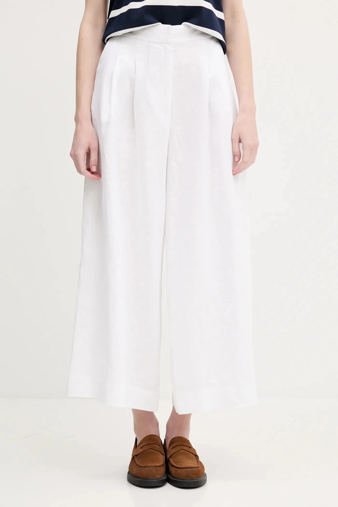 Льняные брюки