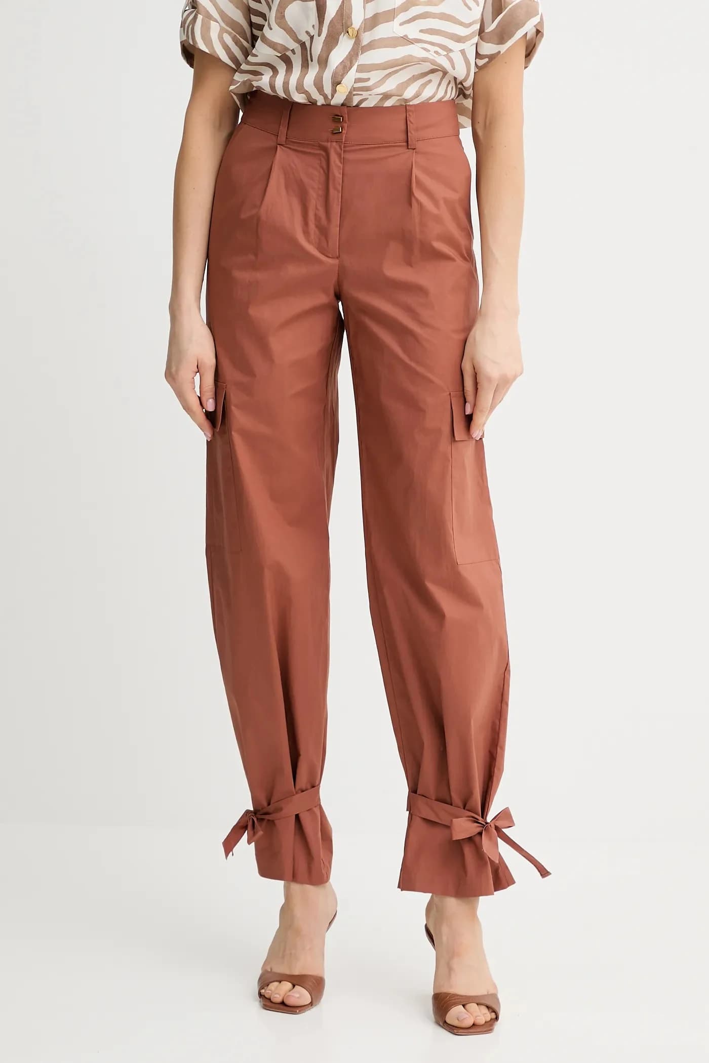 брюки из хлопка PAT