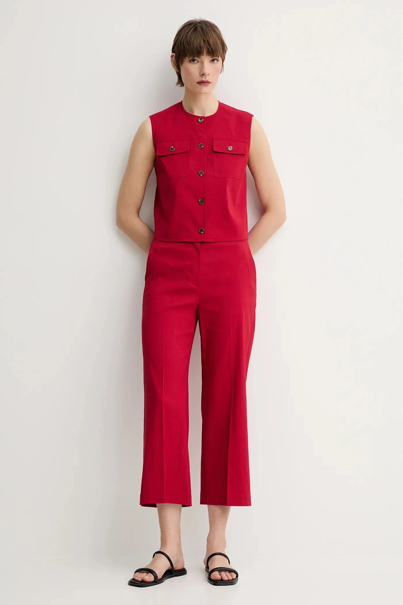 Льняные брюки - фото 2