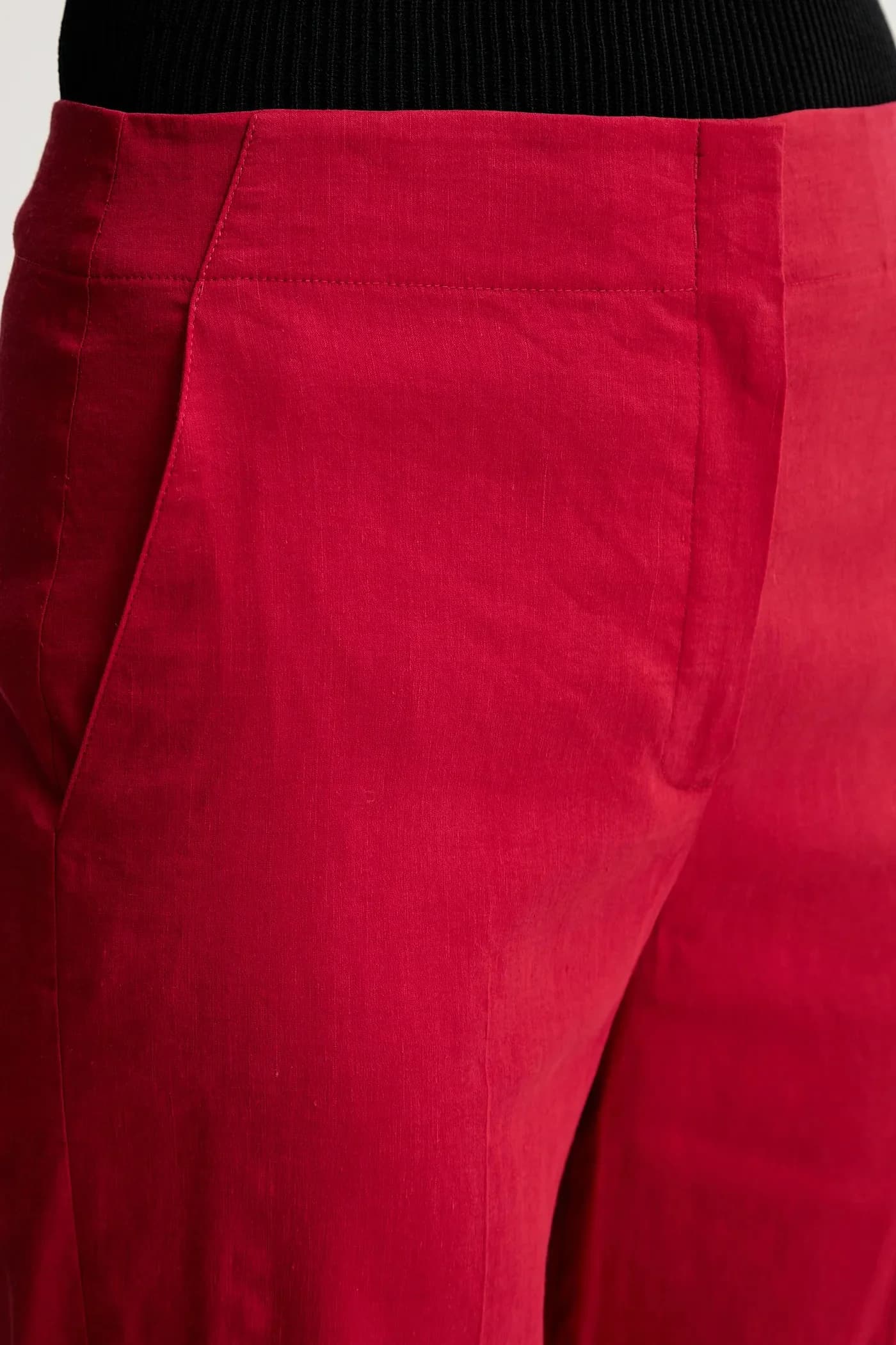 Льняные брюки - фото 4