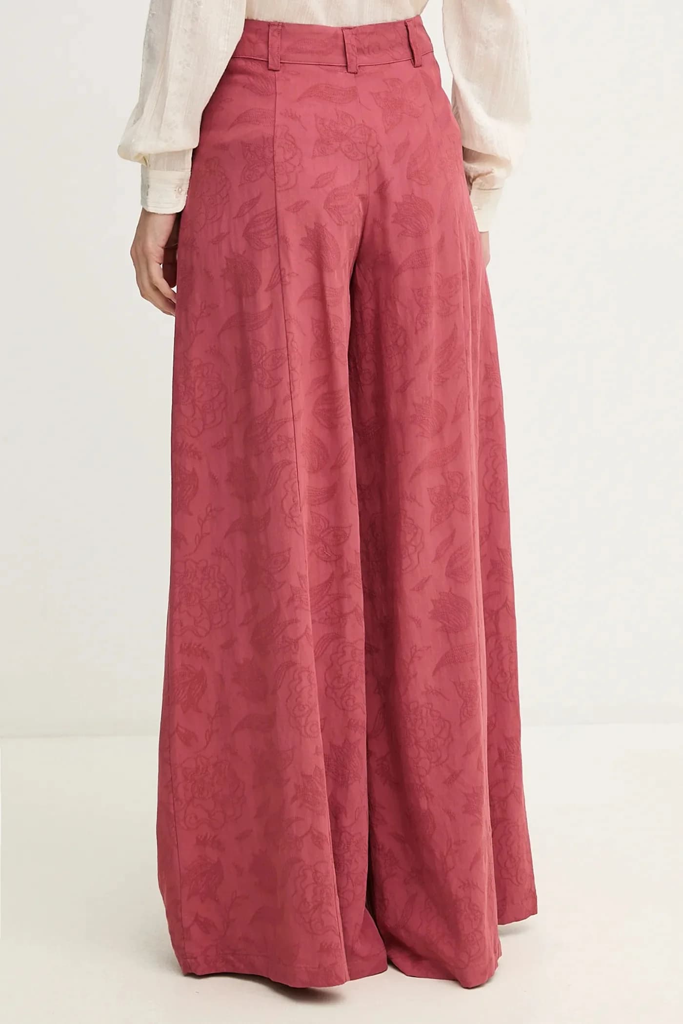 Брюки из смесового льна - фото 3