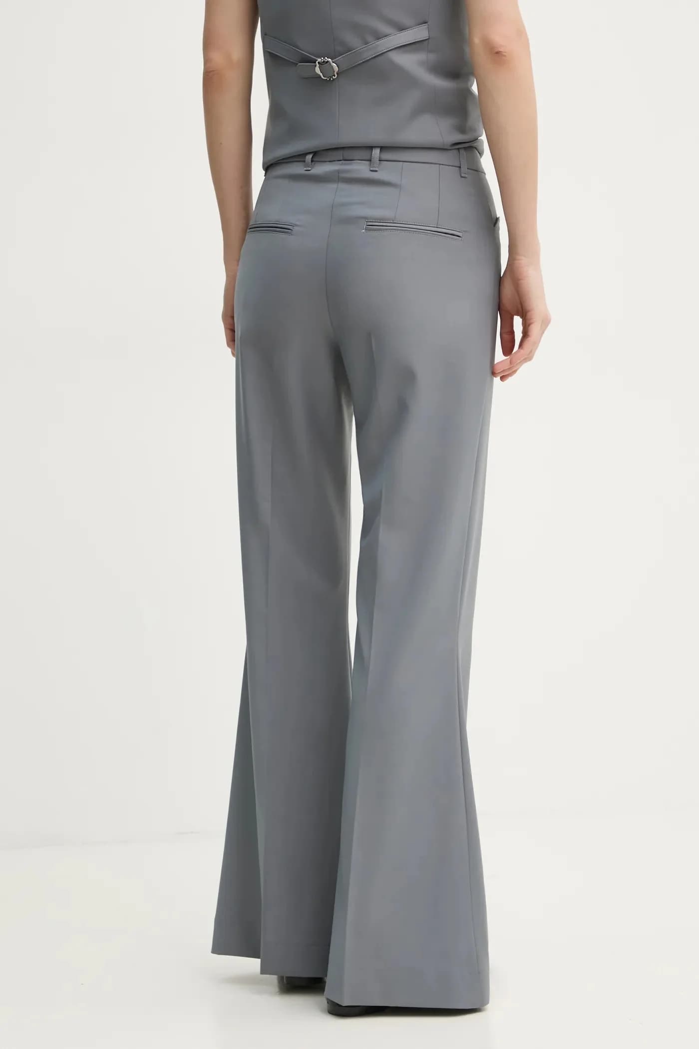 Брюки из смесовой шерсти - фото 3