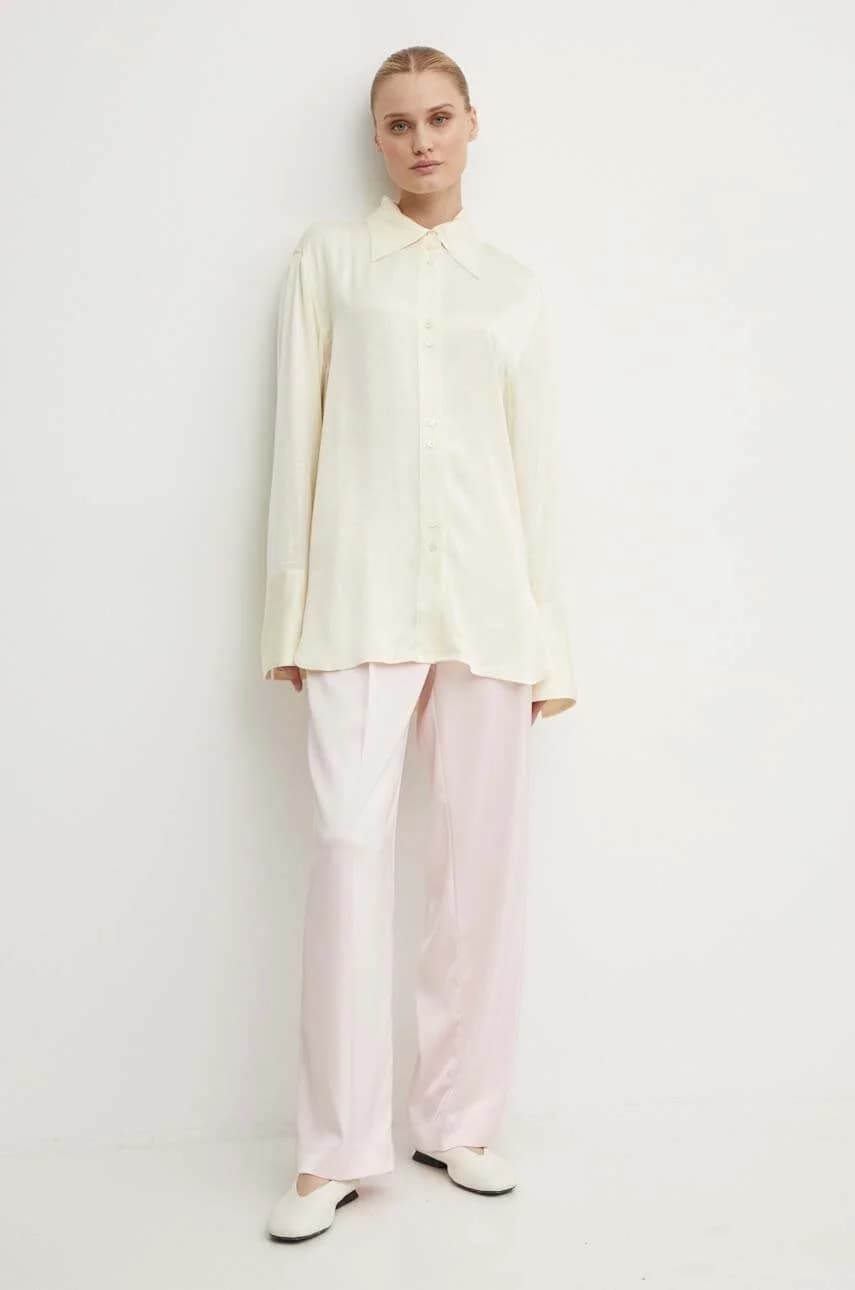 Брюки 2ND Carter — плотный атлас - фото 2