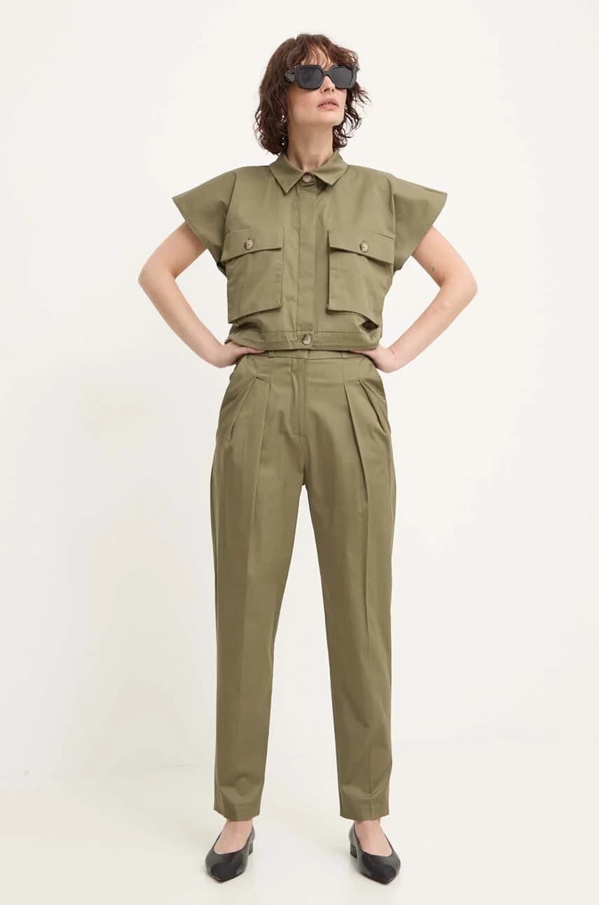 Хлопковые брюки - фото 2