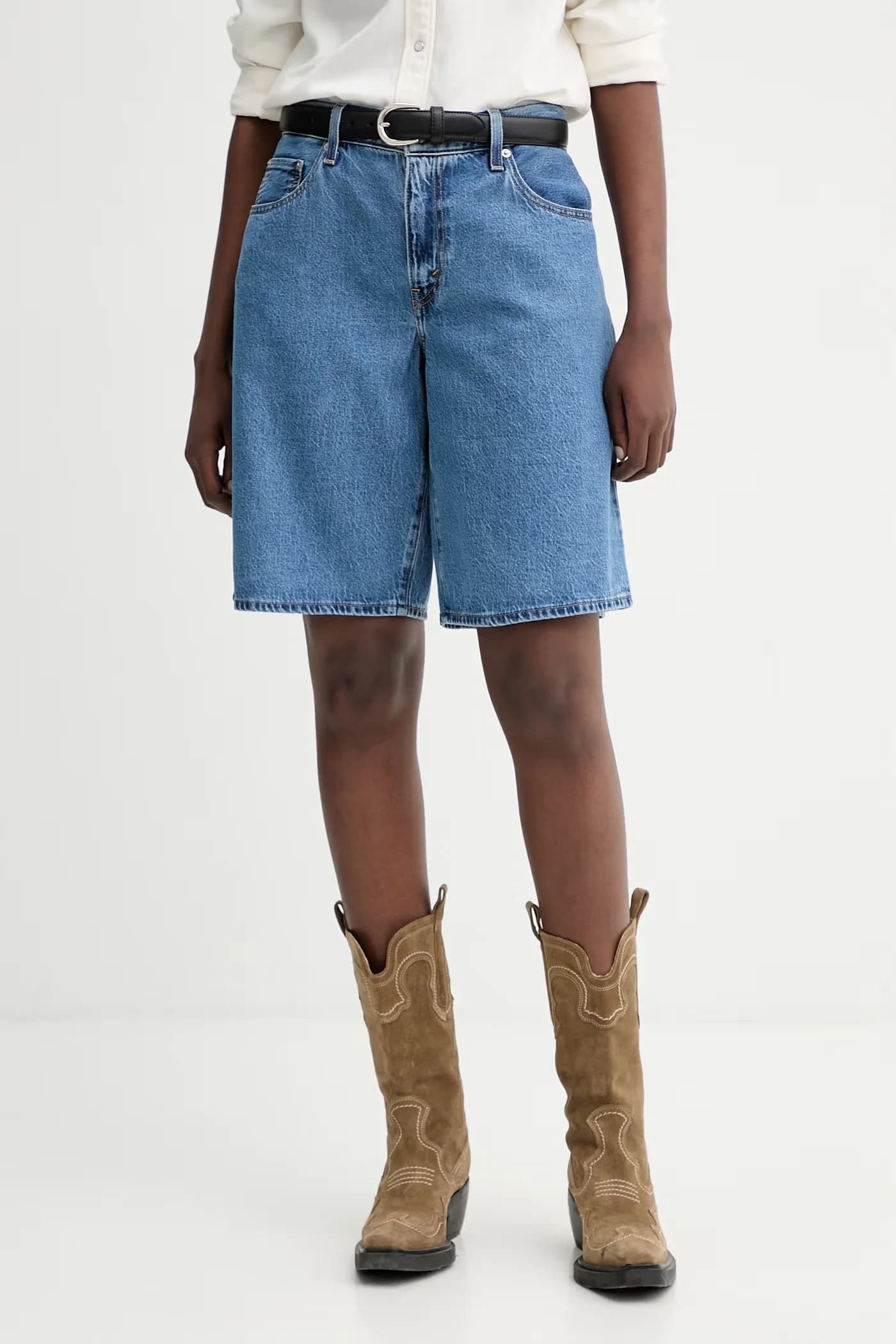 Джинсовые шорты BAGGY DAD JORT