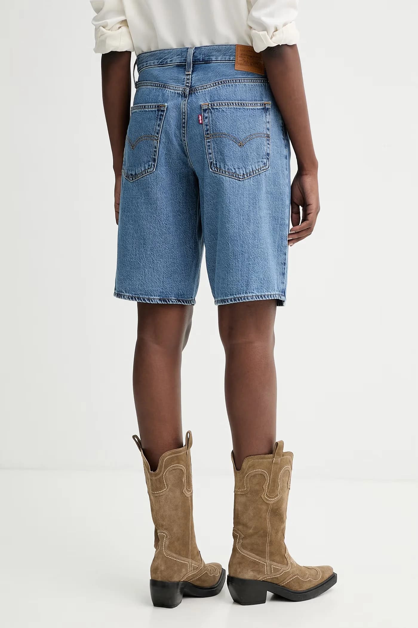 Джинсовые шорты BAGGY DAD JORT - фото 3