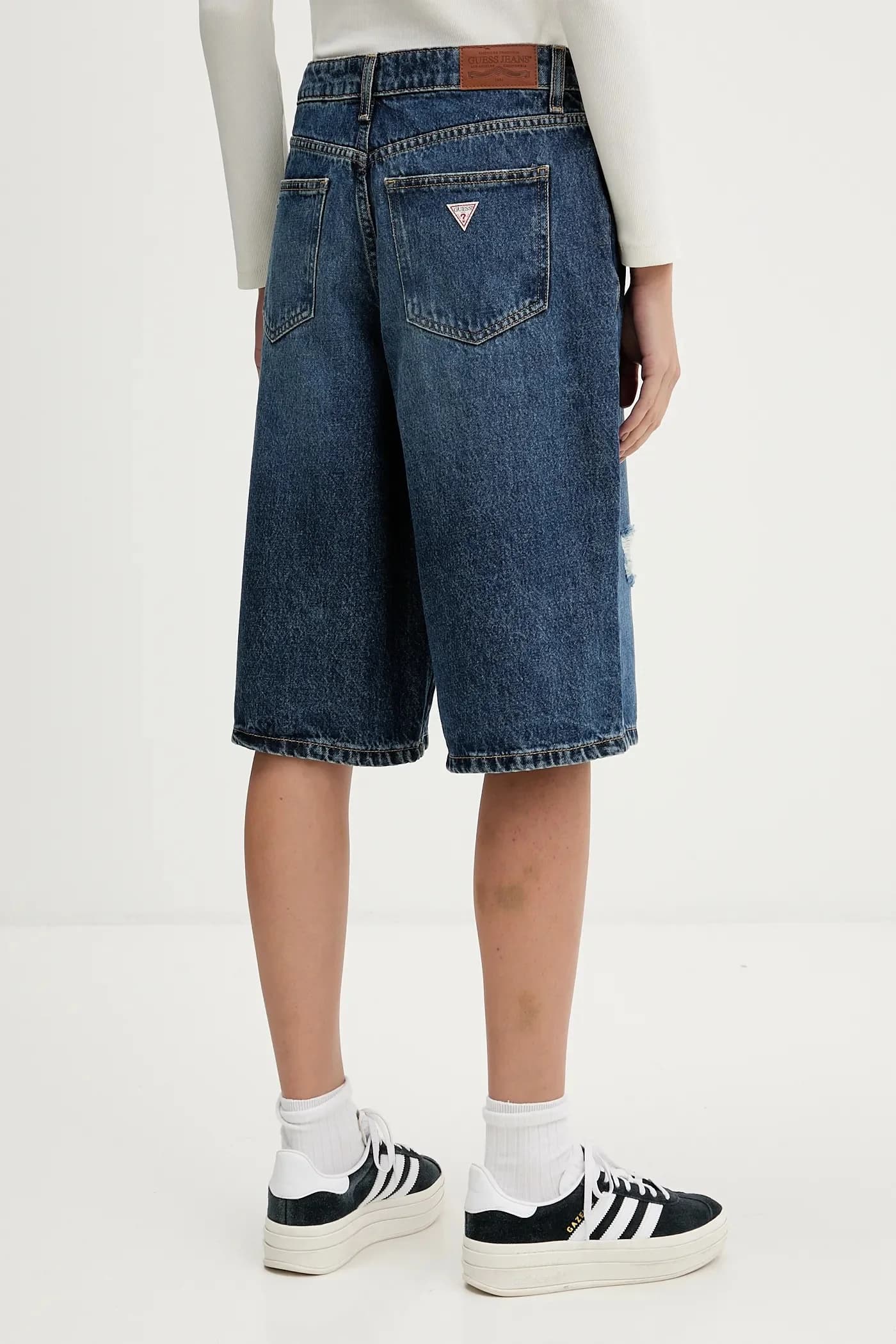 Джинсовые шорты - фото 3