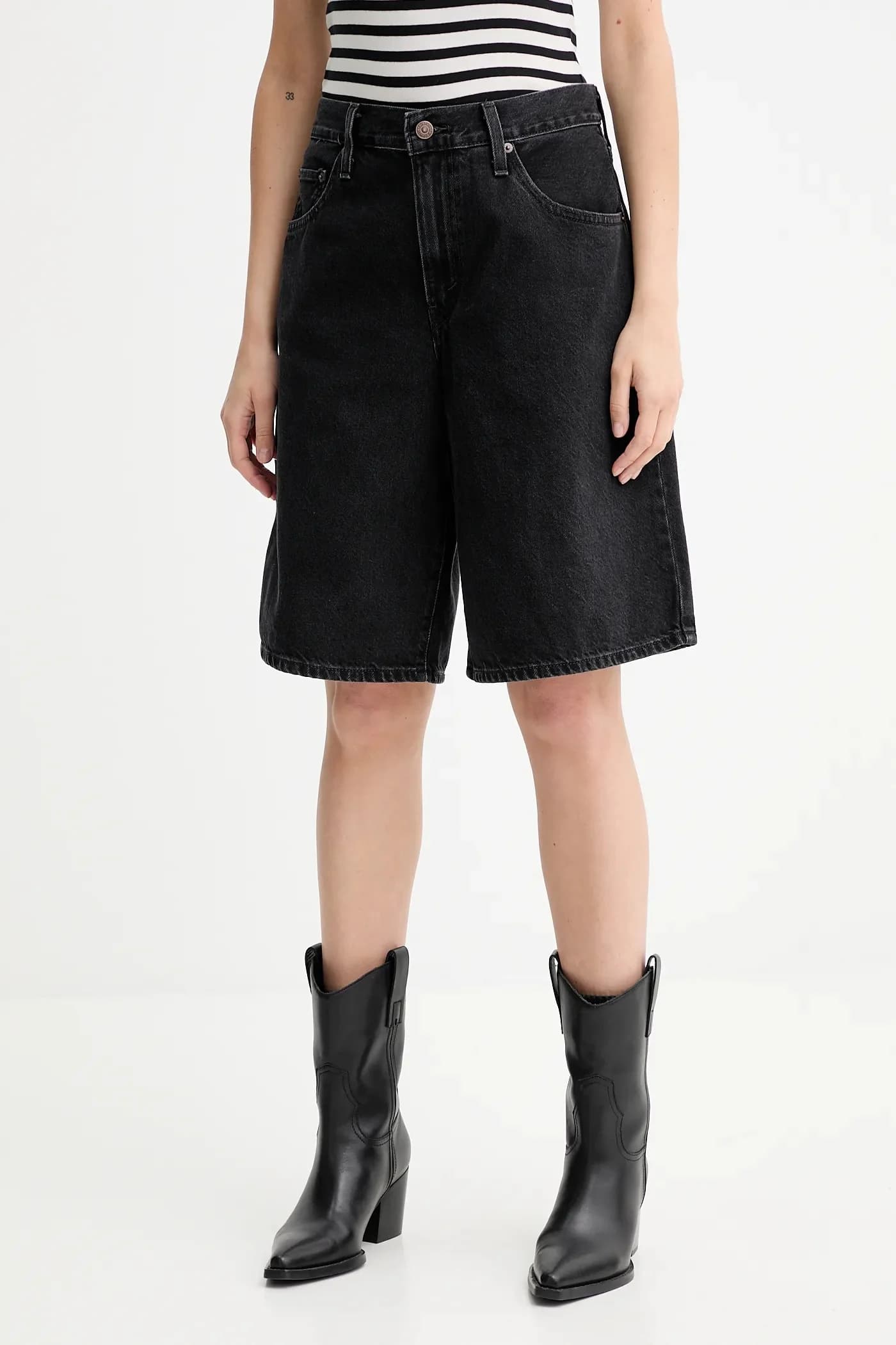 джинсовые шорты BAGGY DAD