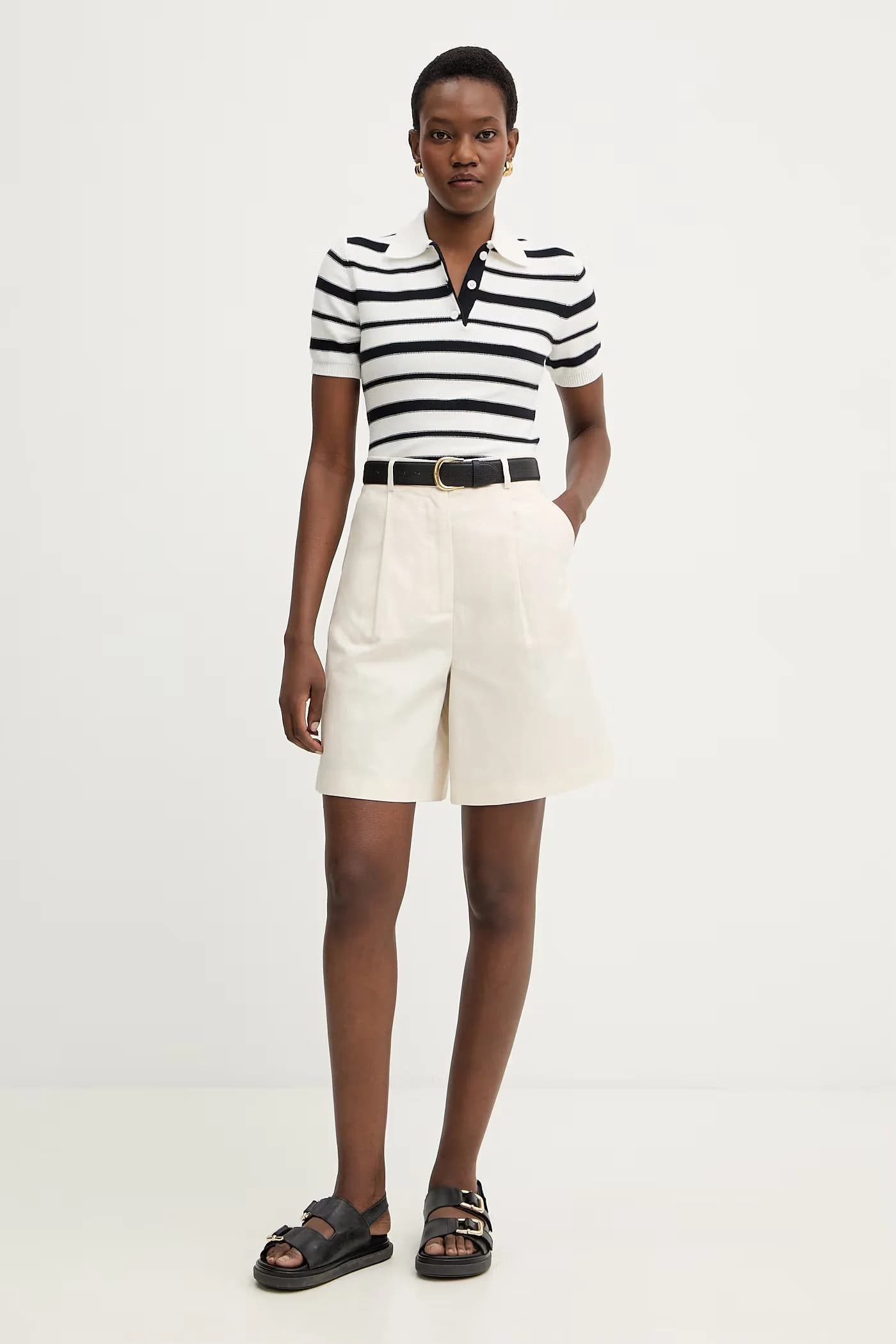 Шорты из льна ECUBA - фото 2