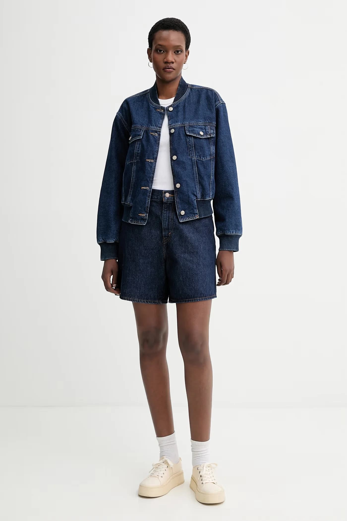 Джинсовые шорты HIGH BAGGY - фото 2