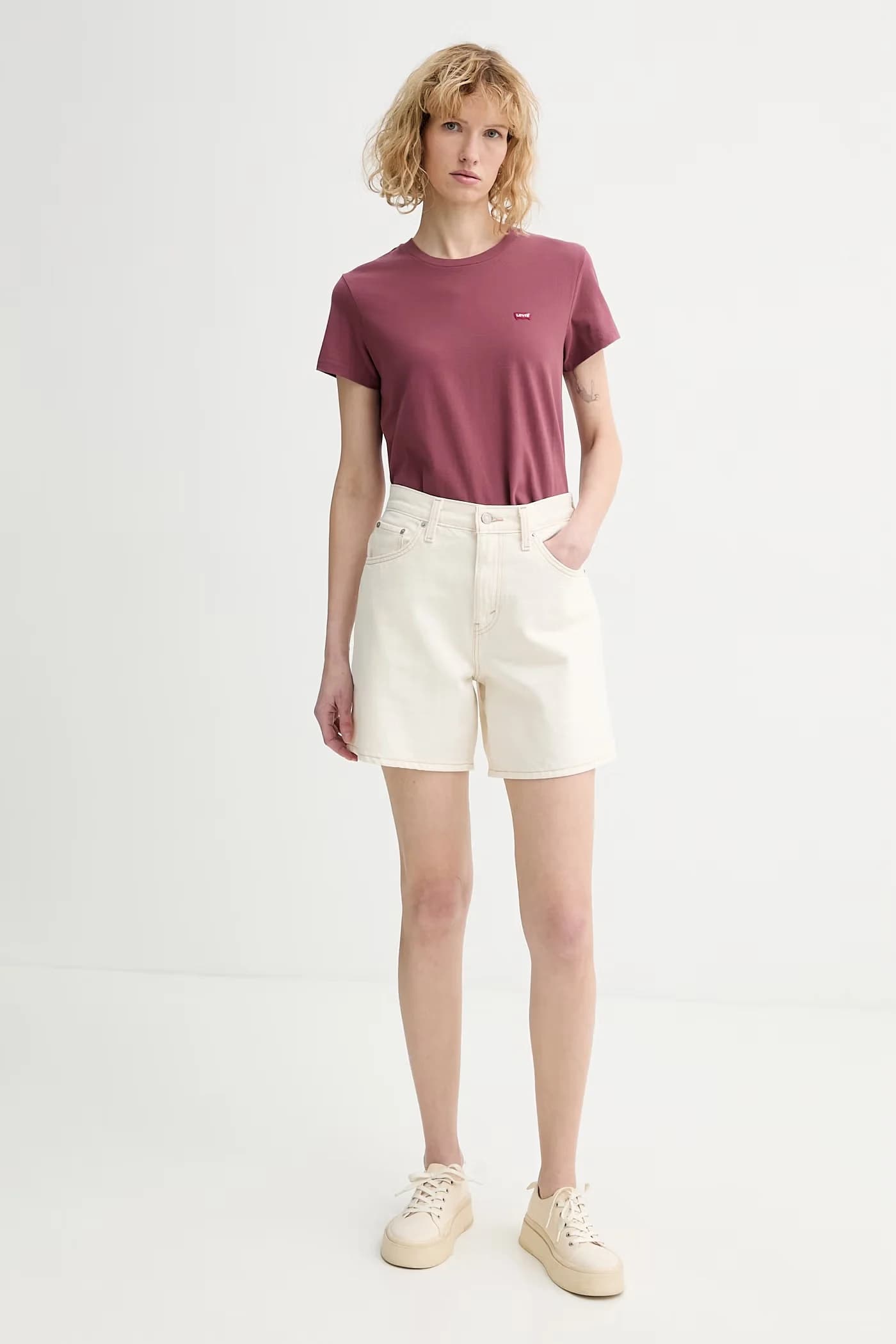 Джинсовые шорты HIGH BAGGY - фото 2