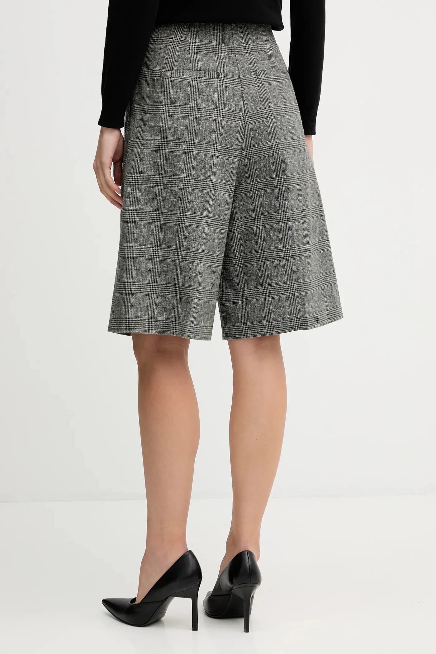 Шорты из смесового льна - фото 3