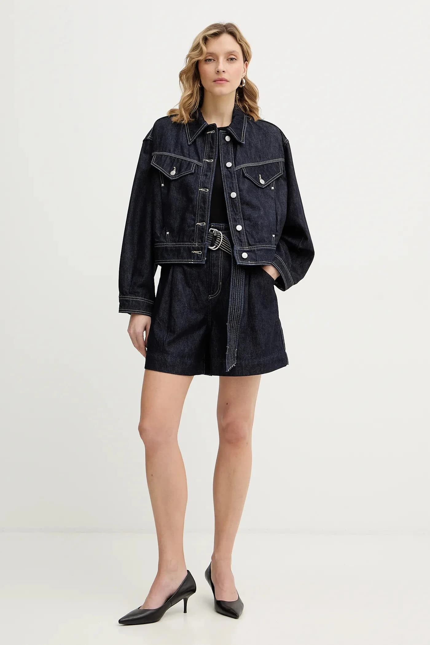 Джинсовые шорты C CARGO SHORT из ППБ - фото 2