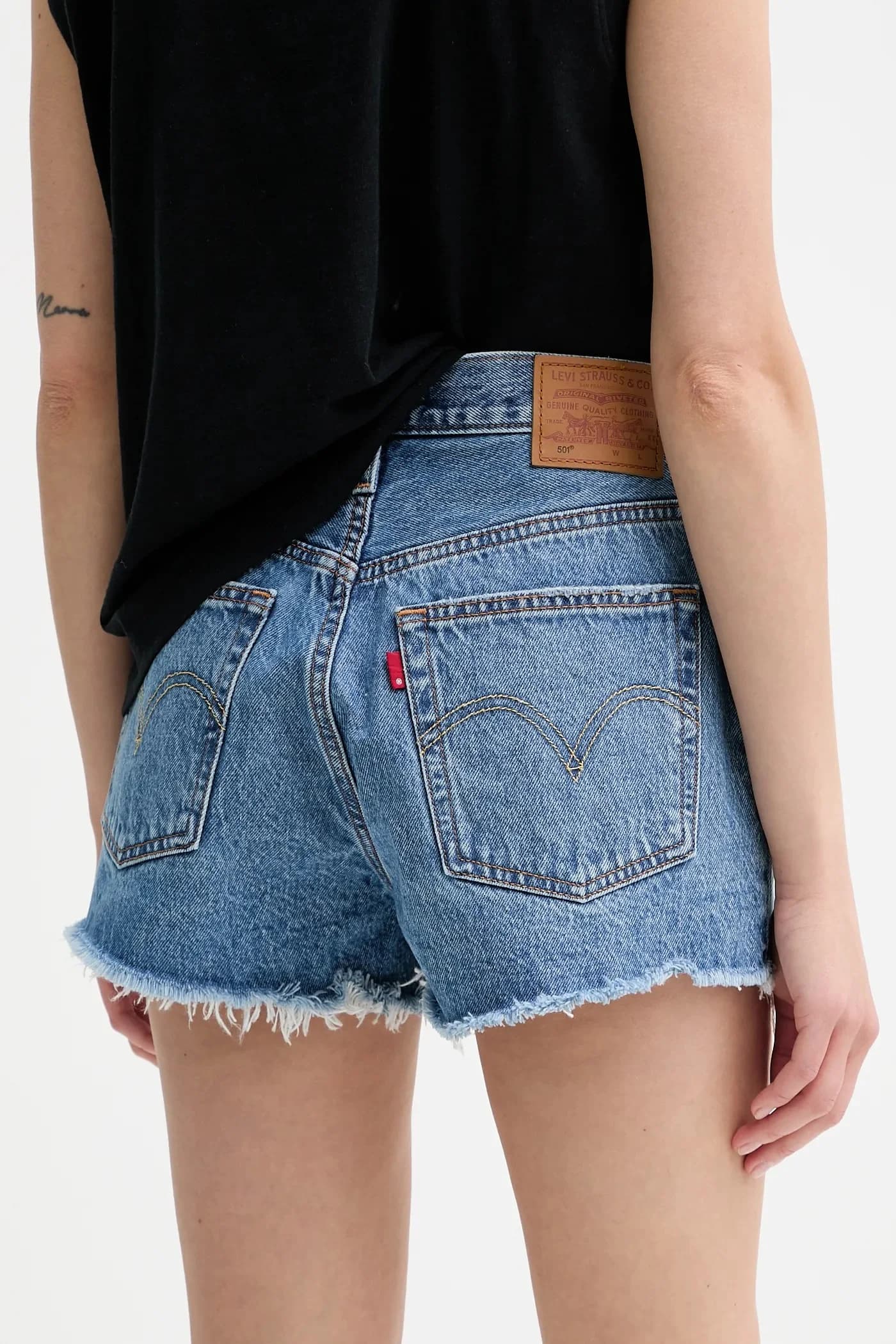 Джинсовые шорты - фото 3