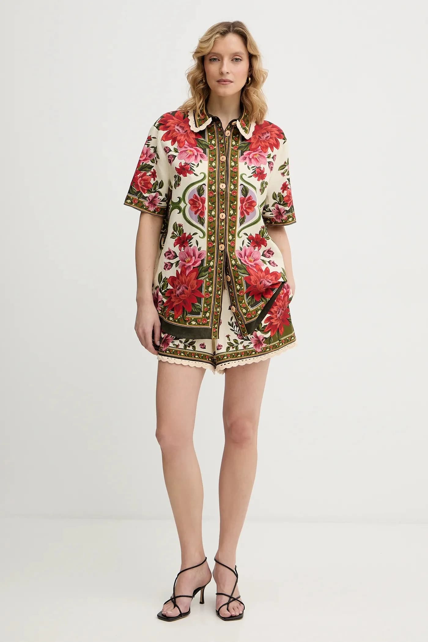 Шорты с льном - фото 2