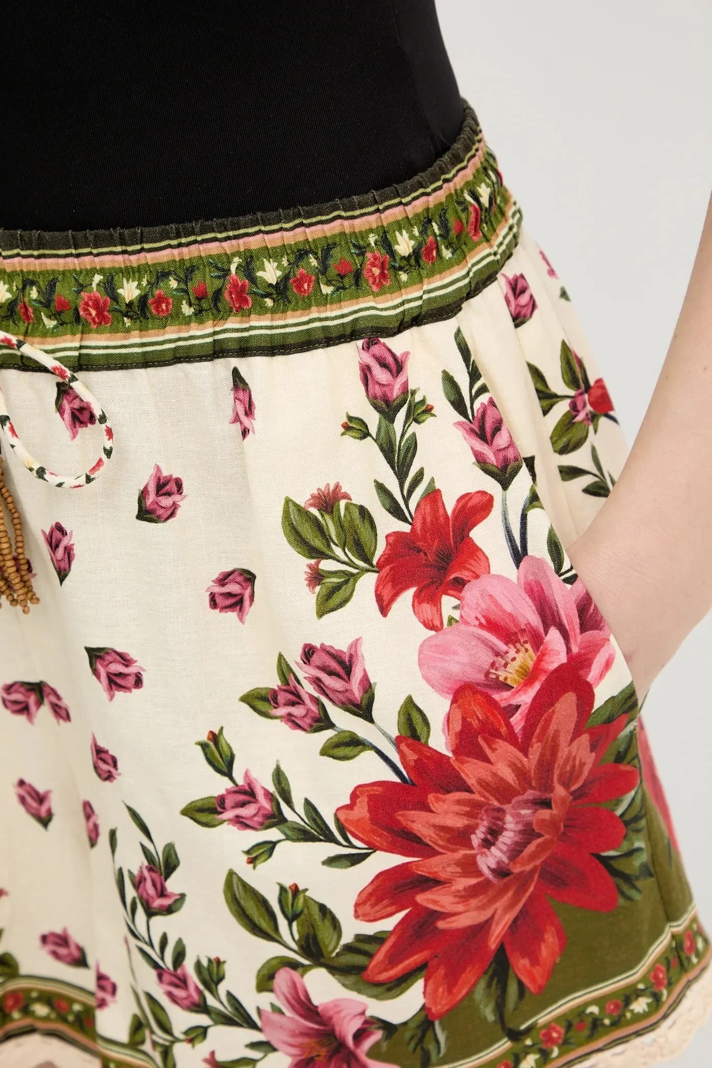 Шорты с льном - фото 4