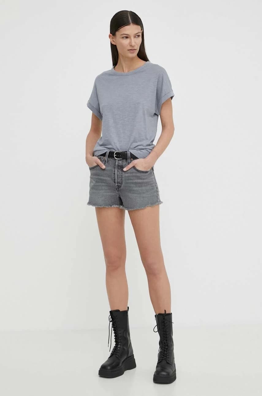 Джинсовые шорты - фото 2