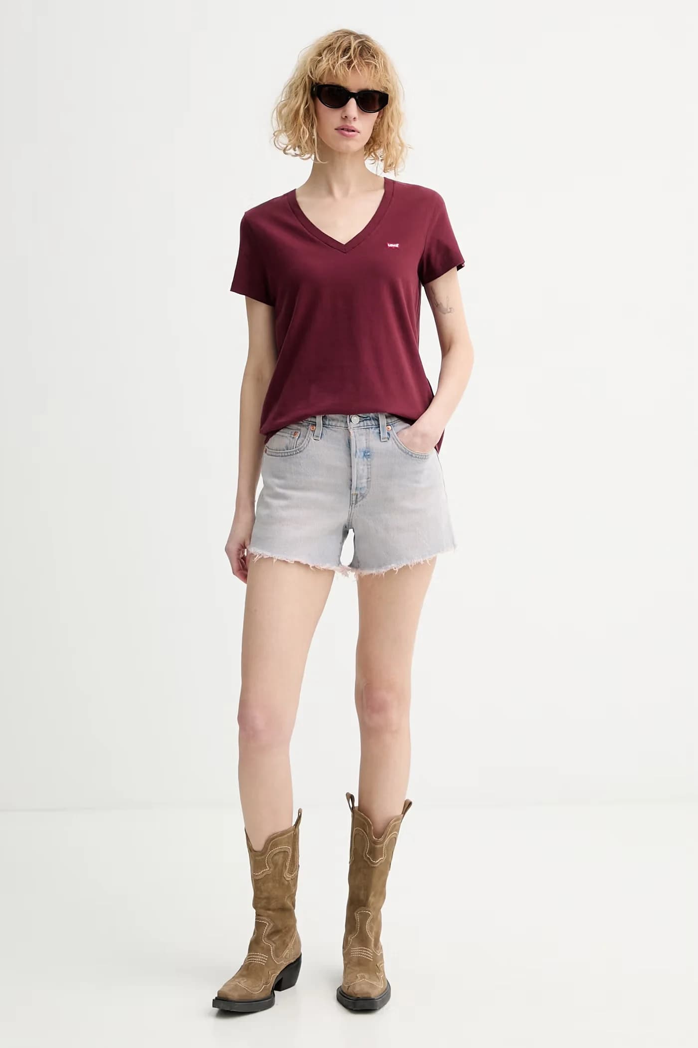 джинсовые шорты 501® CURVE - фото 2