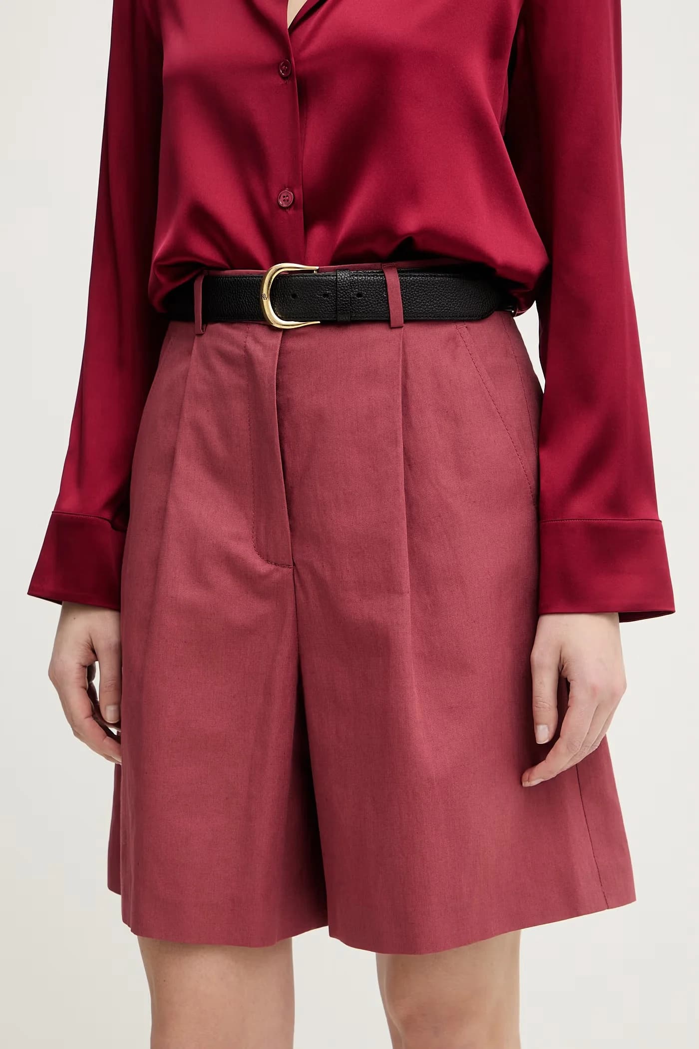 Шорты из льна ECUBA