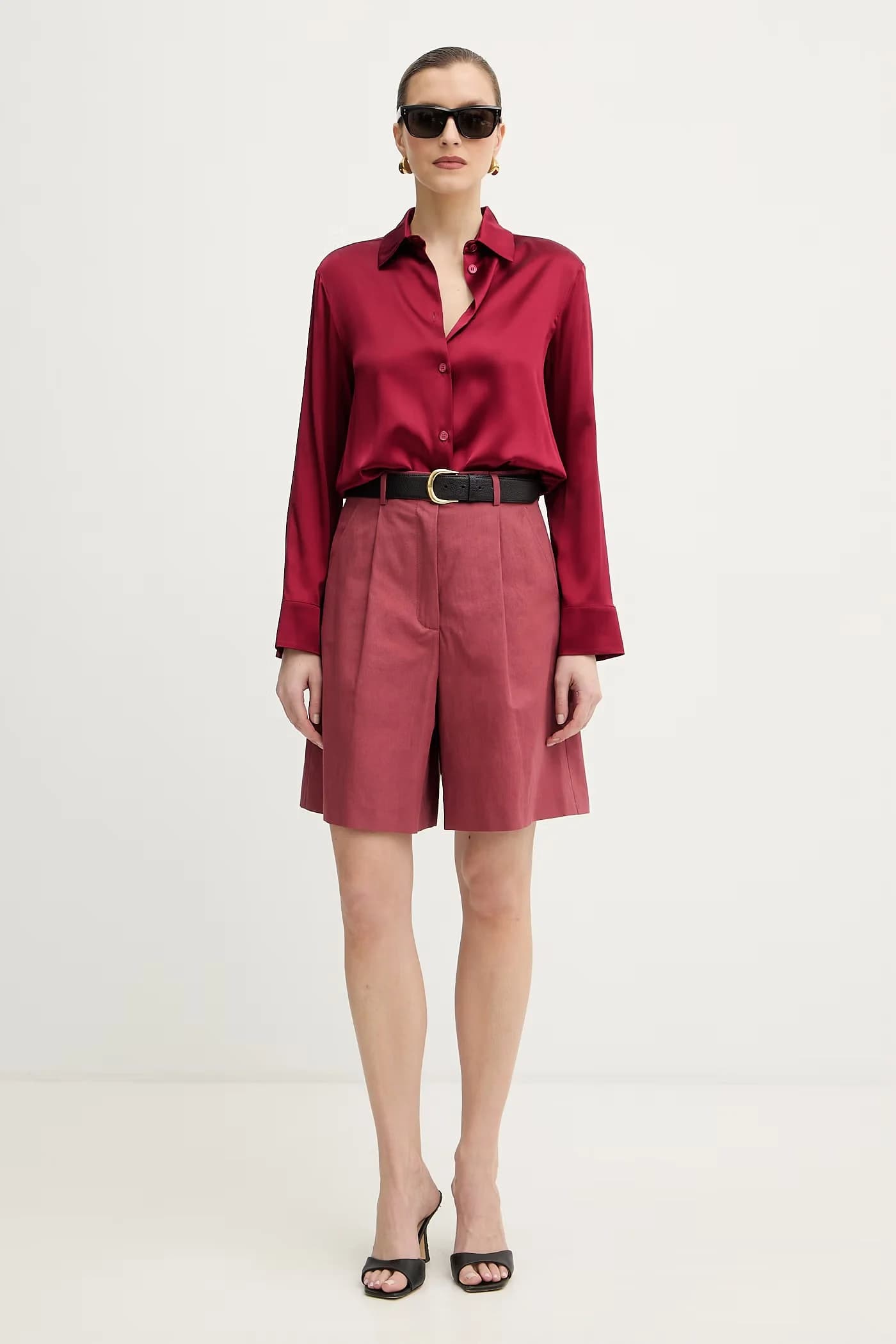 Шорты из льна ECUBA - фото 2