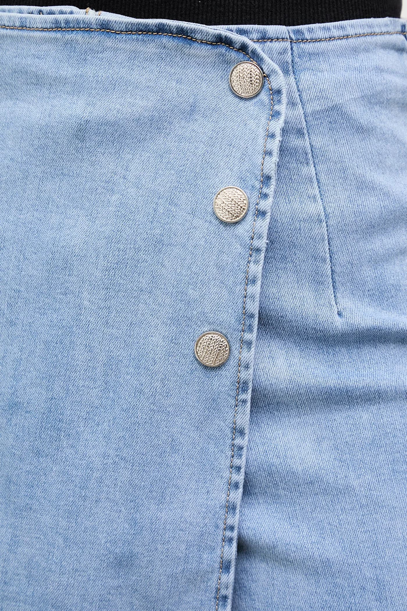 Джинсовая юбка и брюки - фото 5