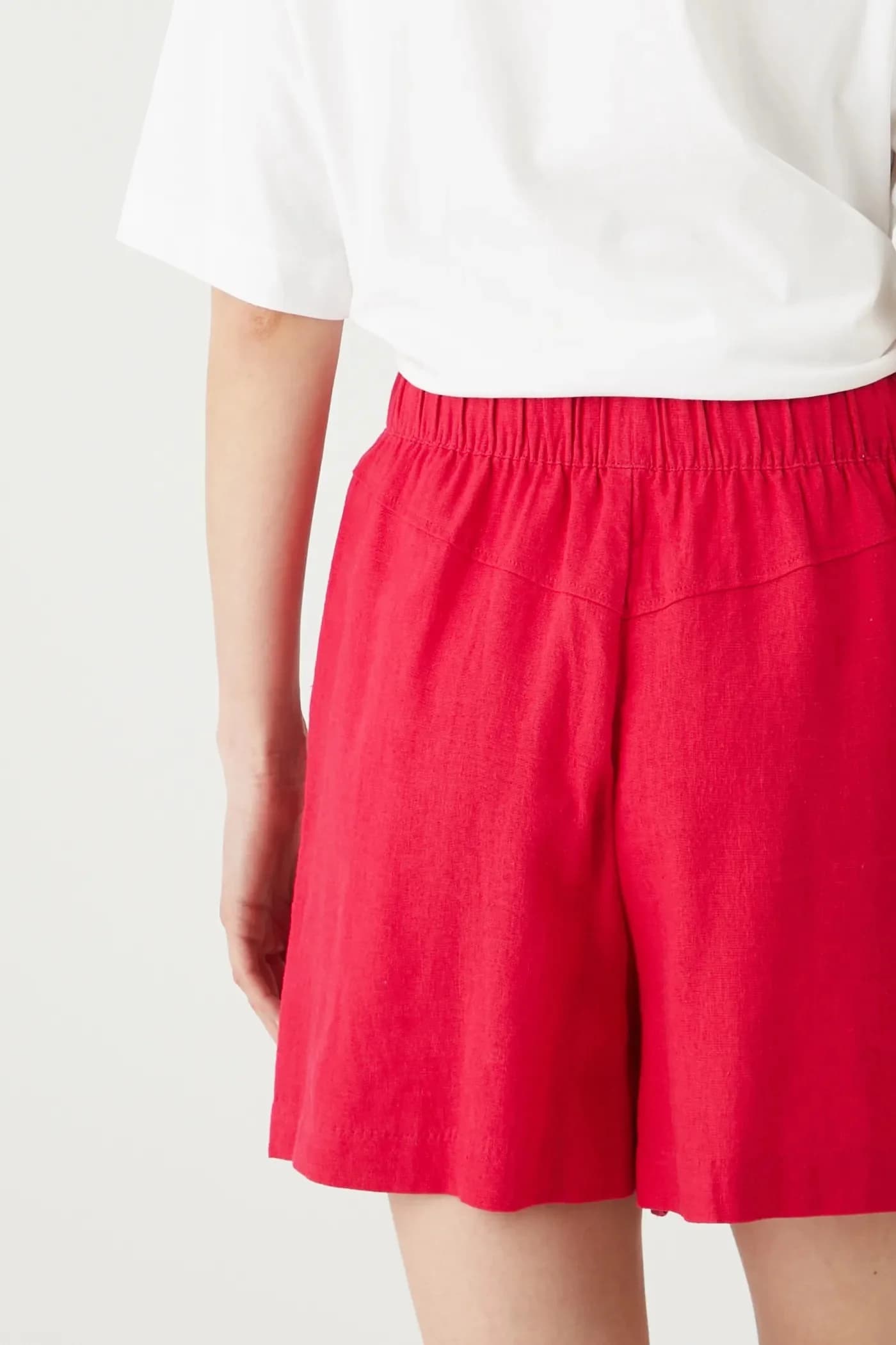 Льняные шорты - фото 3