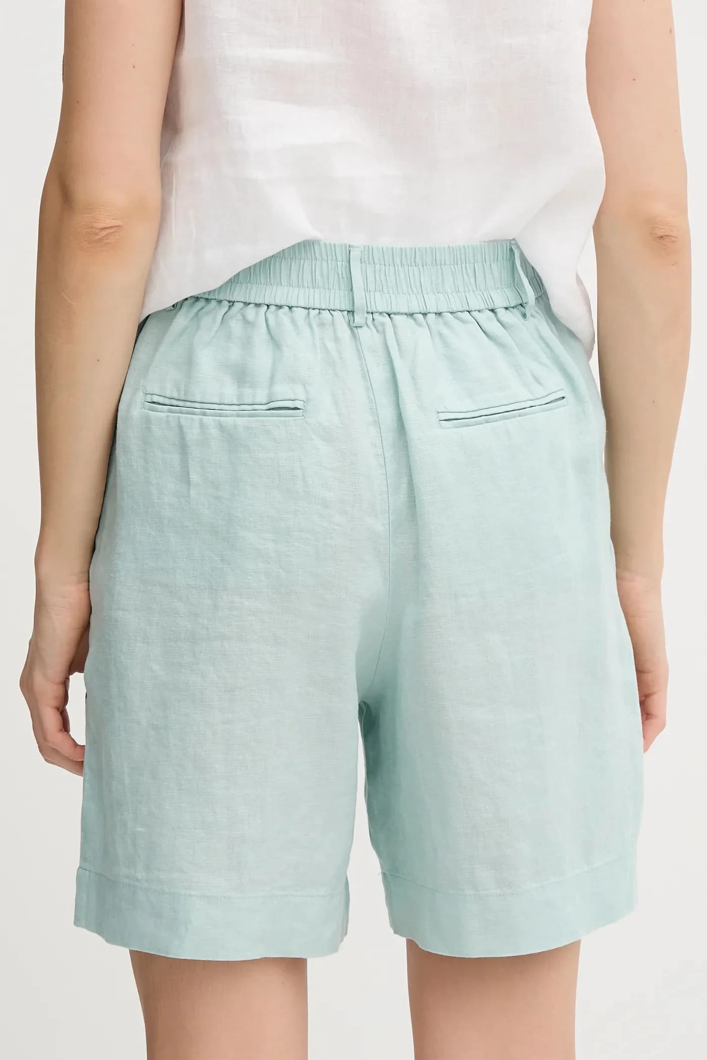 Льняные шорты - фото 3