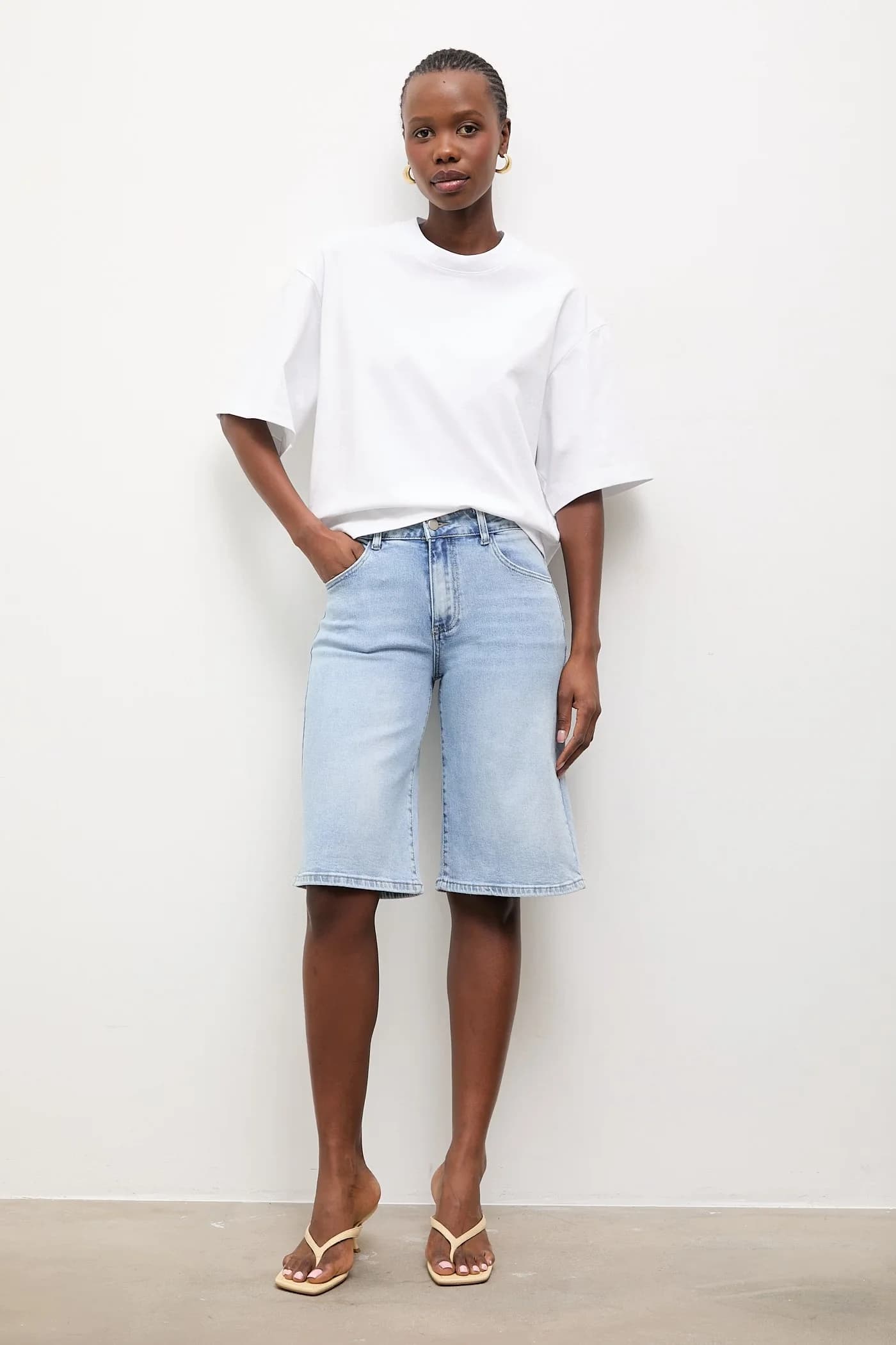 Джинсовые шорты - фото 2