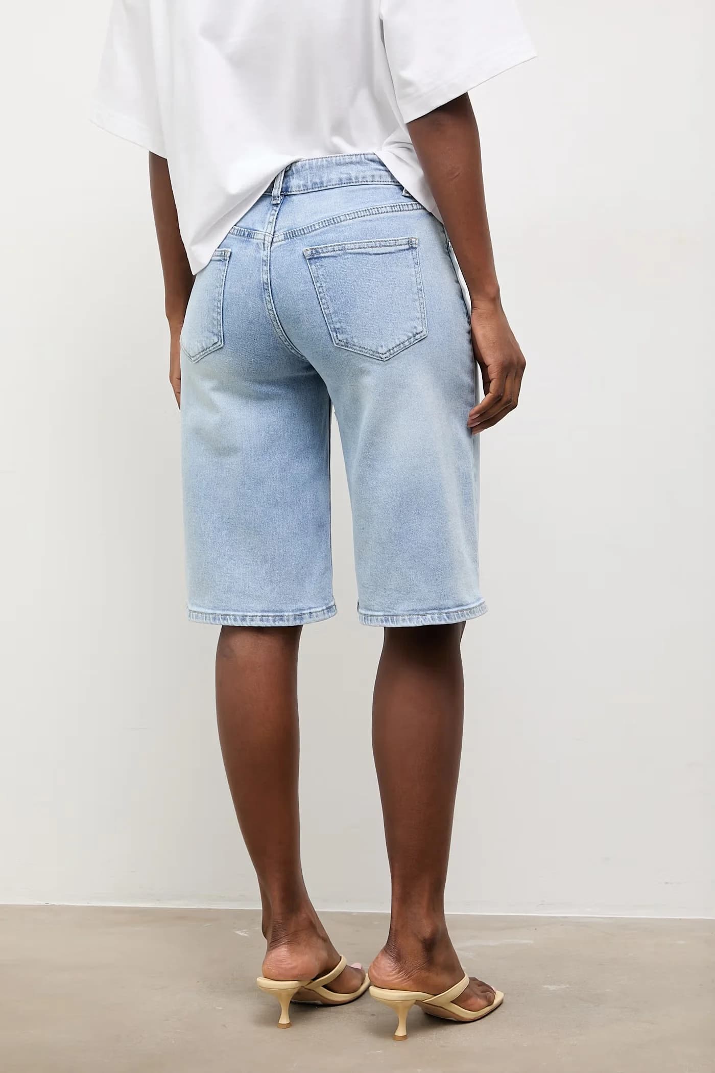 Джинсовые шорты - фото 3