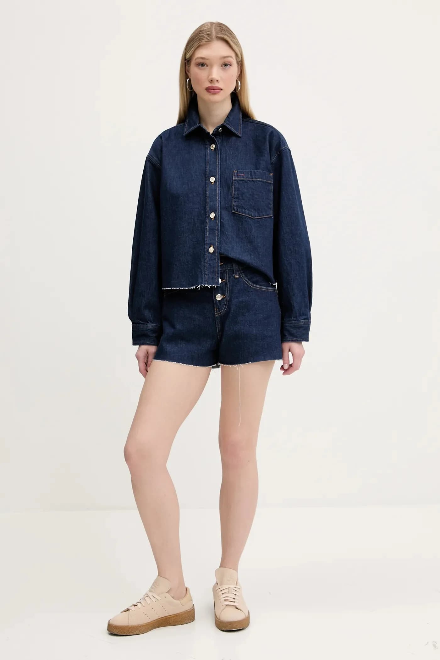 Джинсовые шорты - фото 2