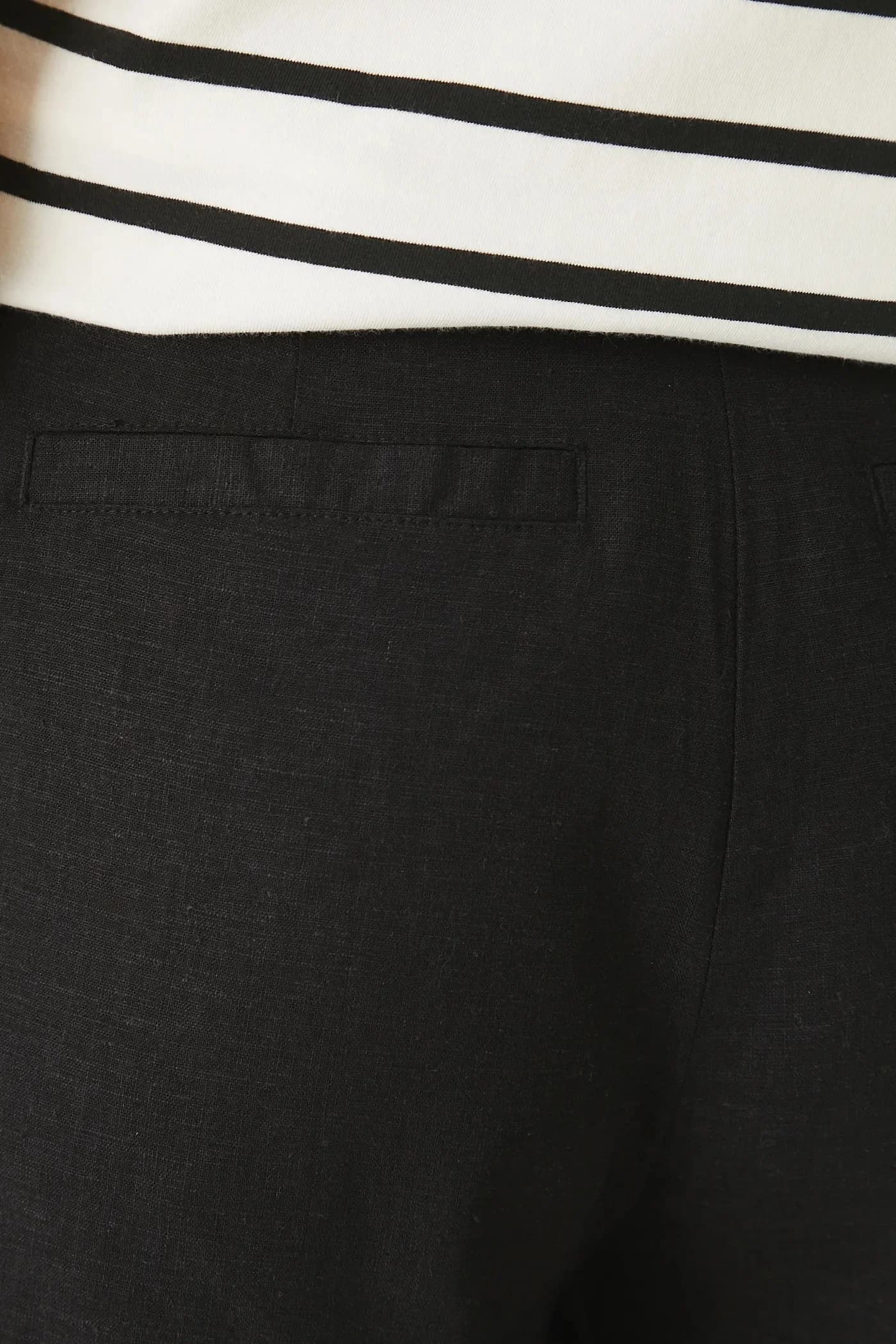 Льняные шорты - фото 4