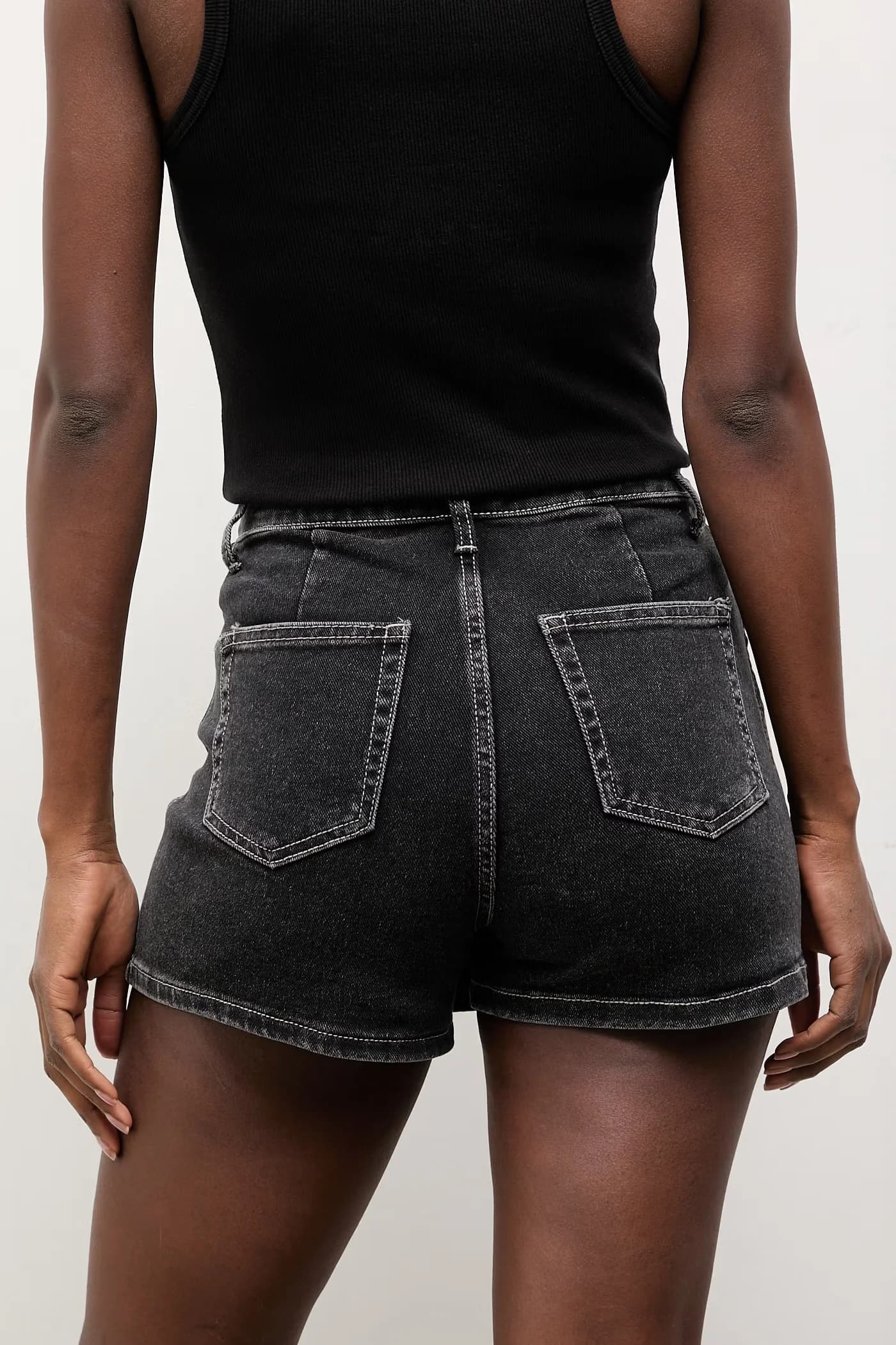 Джинсовые шорты - фото 3