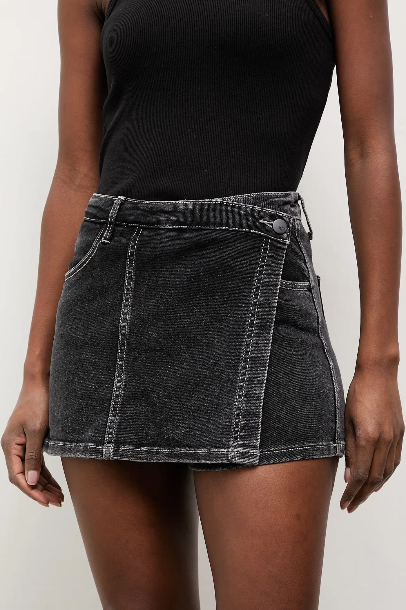 Джинсовые шорты - фото 4