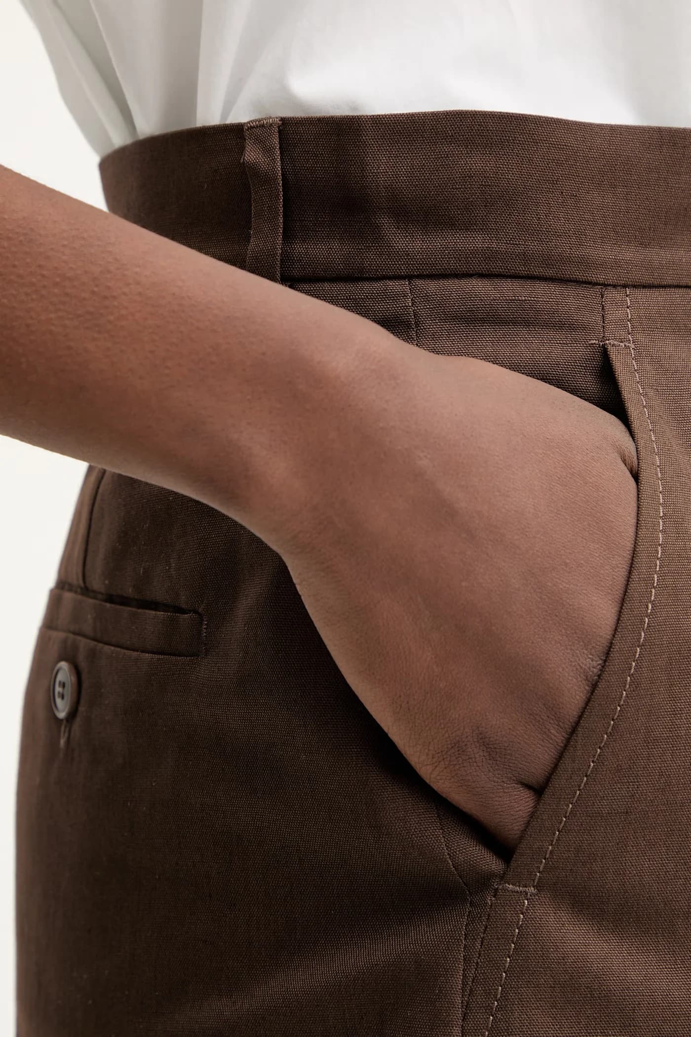 Шорты из льна ECUBA - фото 4