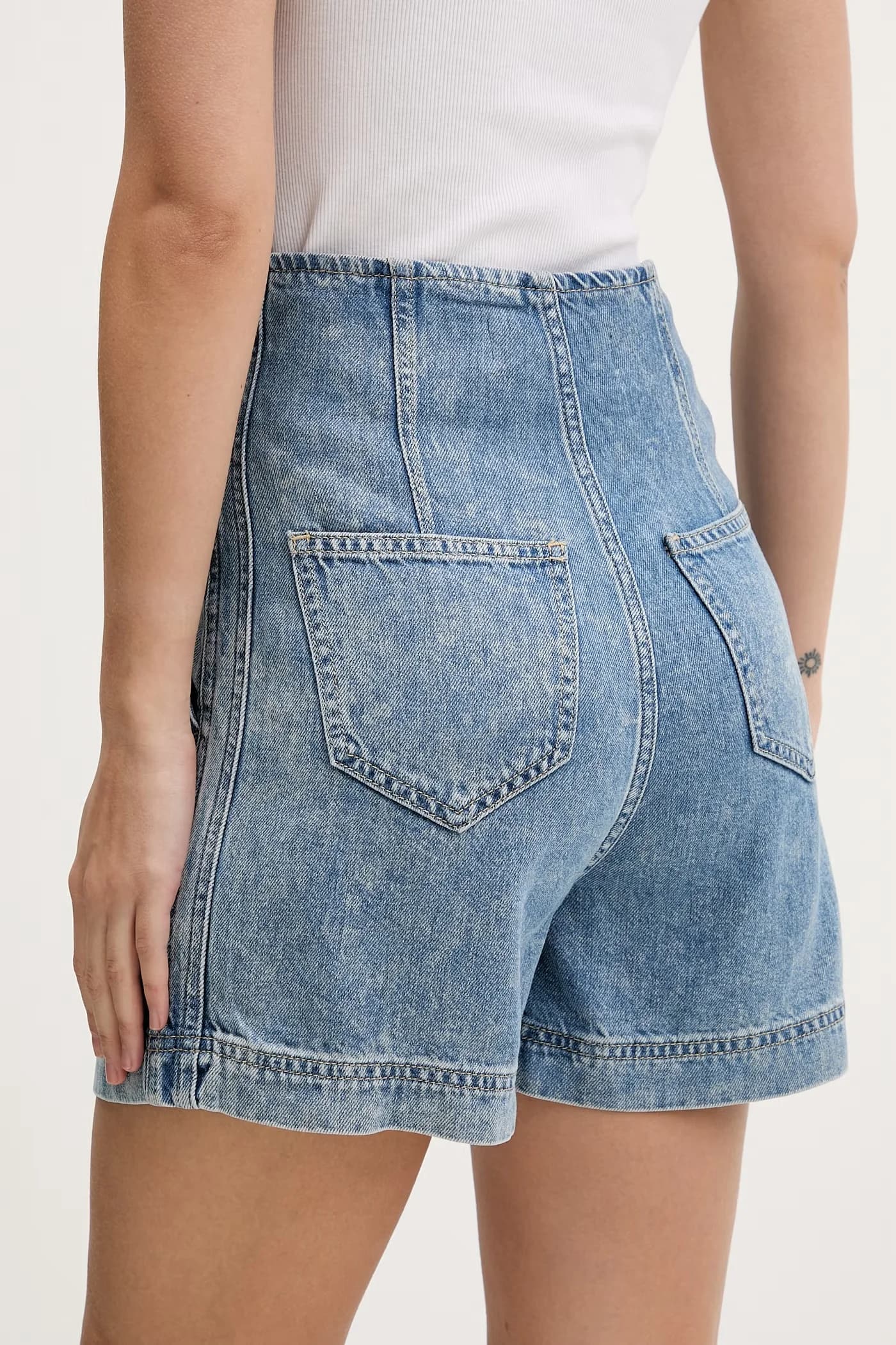 Джинсовые шорты - фото 3