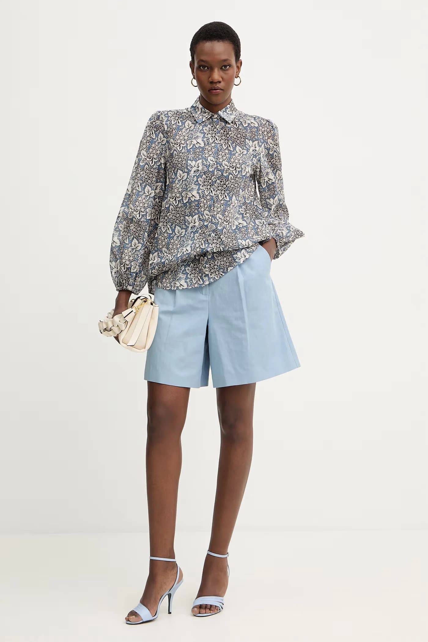 Шорты из льна ECUBA - фото 2