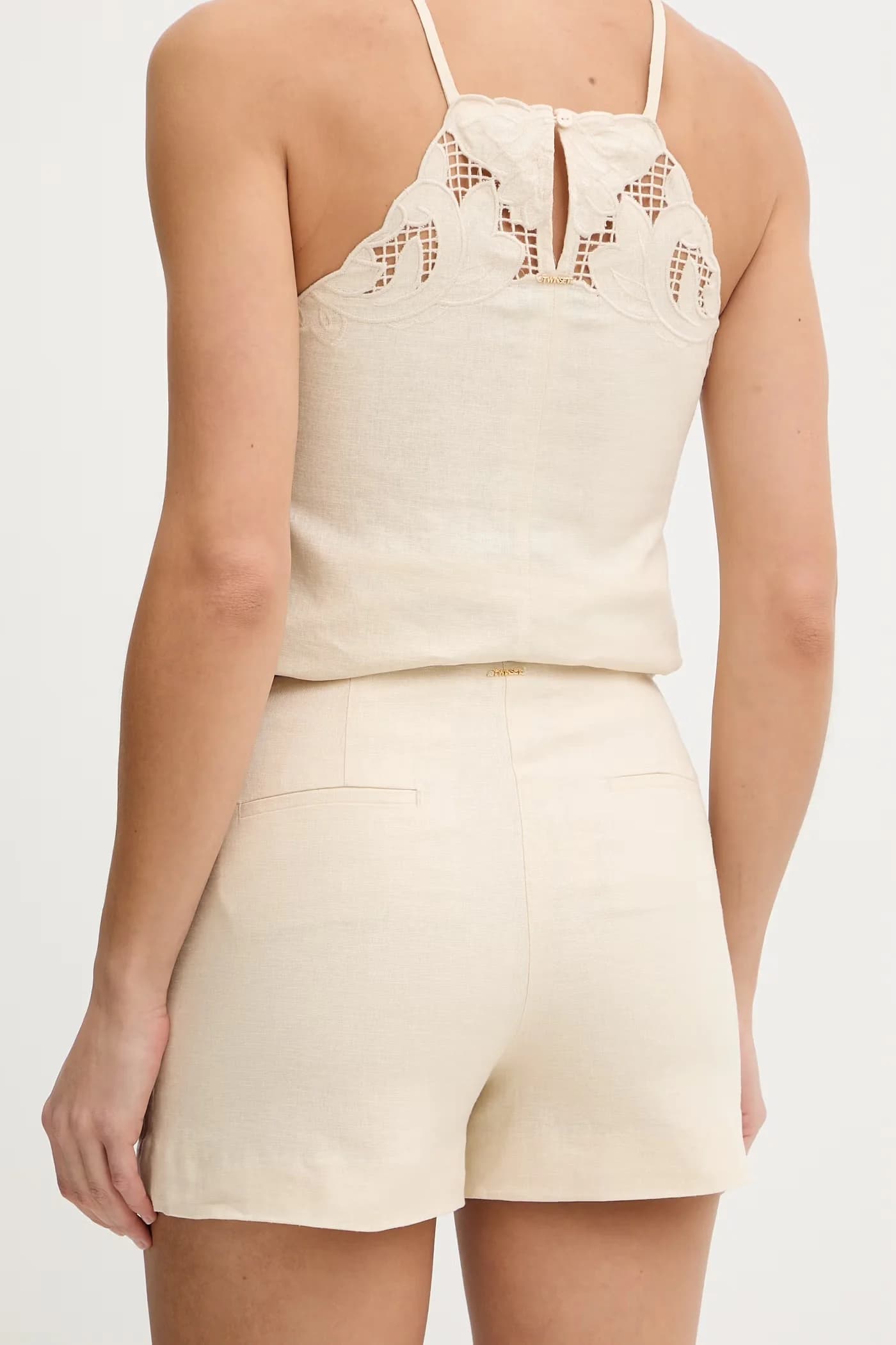 Шорты с льном - фото 3