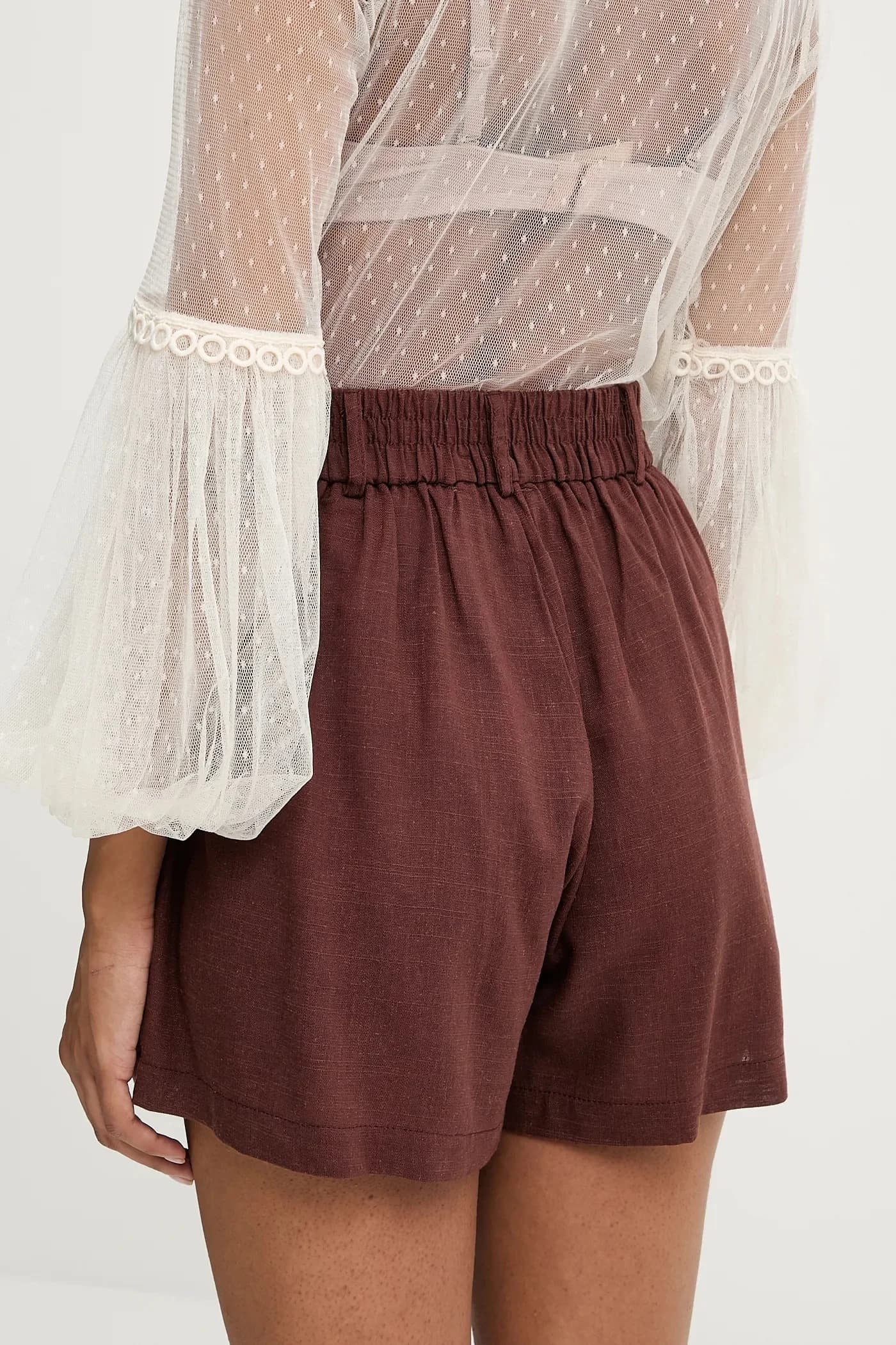 Шорты с льном - фото 3